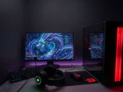 Gaming pc with setup for sale