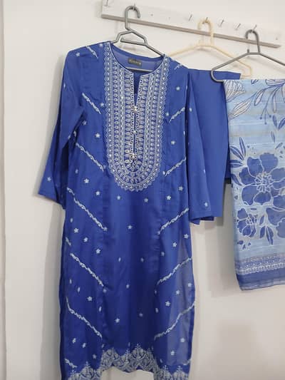 3pcs Cotton lawn suit