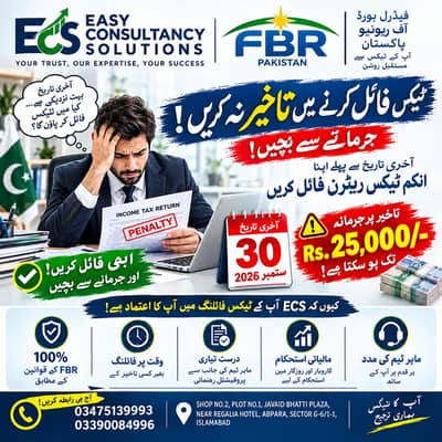 FBR TAX RETURN AND COMPANY REGRESSION SERVICES.