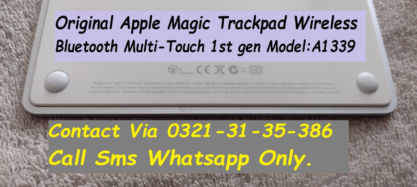 apple magic trackpad 1st gen & apple magic mouse 1gen available here 2