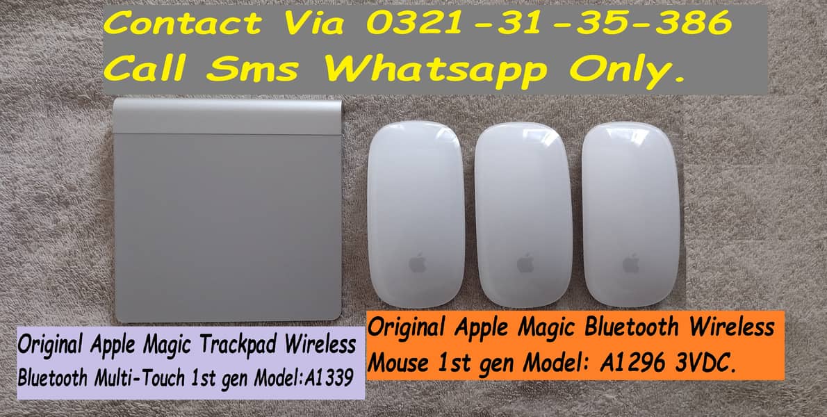 apple magic trackpad 1st gen & apple magic mouse 1gen available here 5