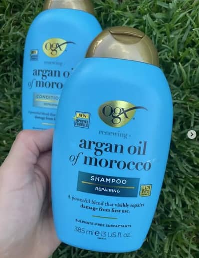 OGX Argan Oil of Morocco Shampoo, 385ml, Repair Care