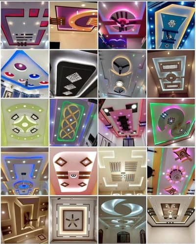 Karachi false ceiling room decoration