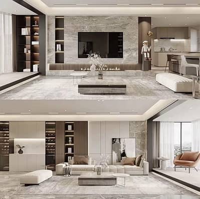 home renovation bed ROM design Media Wall office design