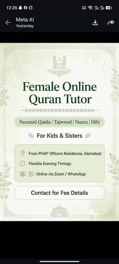 Online Quran Tutor