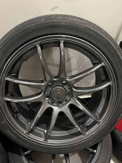 18 inch enkei rpf1 rim