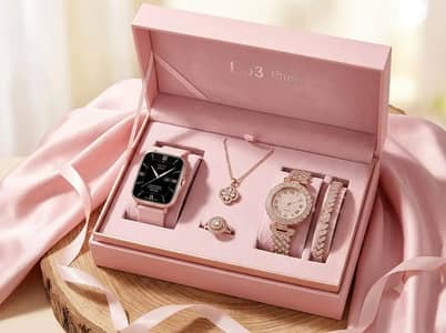 smart watch and jewellery gift box