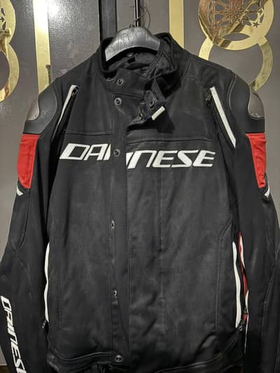 riding dainese jacket