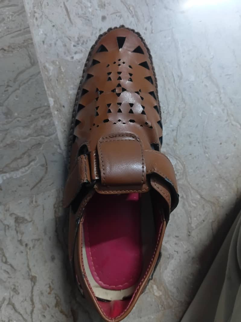 brown sandals 1