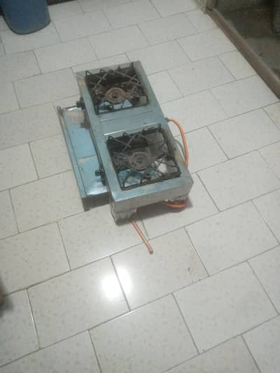 Two burner stove for sale in new condition 03158334140