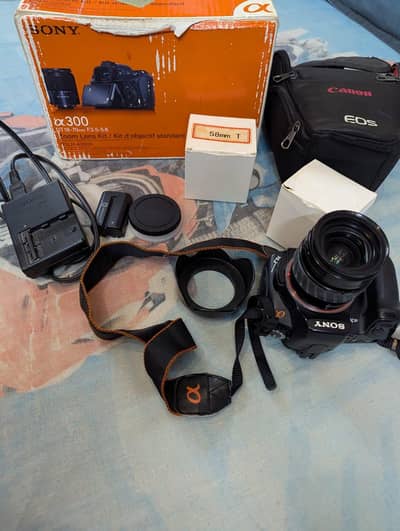 Sony Alpha A300 DSLR Camera + 18-70mm Lens | Complete Set