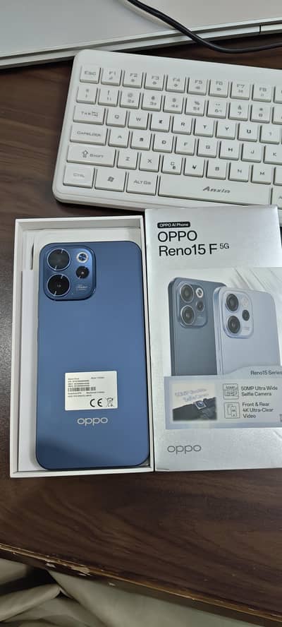 OPPO Reno15 F 5G – 8GB/256GB – 10/10 Condition – 6 Months Warranty