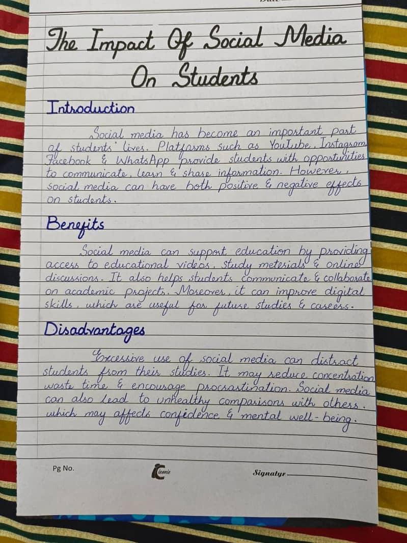 Handwritten Assignment Writing Services 2