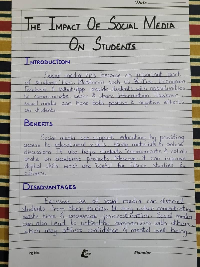 Handwritten Assignment Writing Services 3
