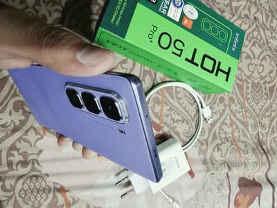 Infinix Hot 50 Pro Plus 8/256 Complete Box