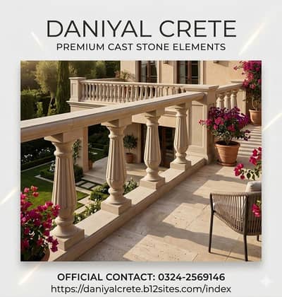 Cement Balustrade – Durable Decorative Railing