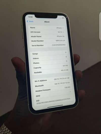 Apple iPhone XR convert 17 pro white color