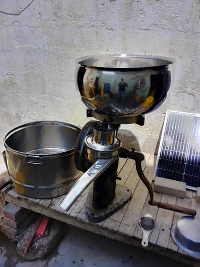 Milk Seperator Machine With Steel Tub