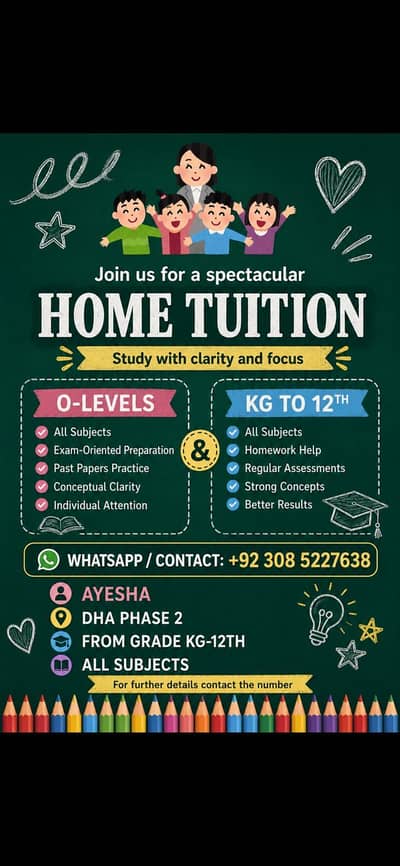 Female home tutor