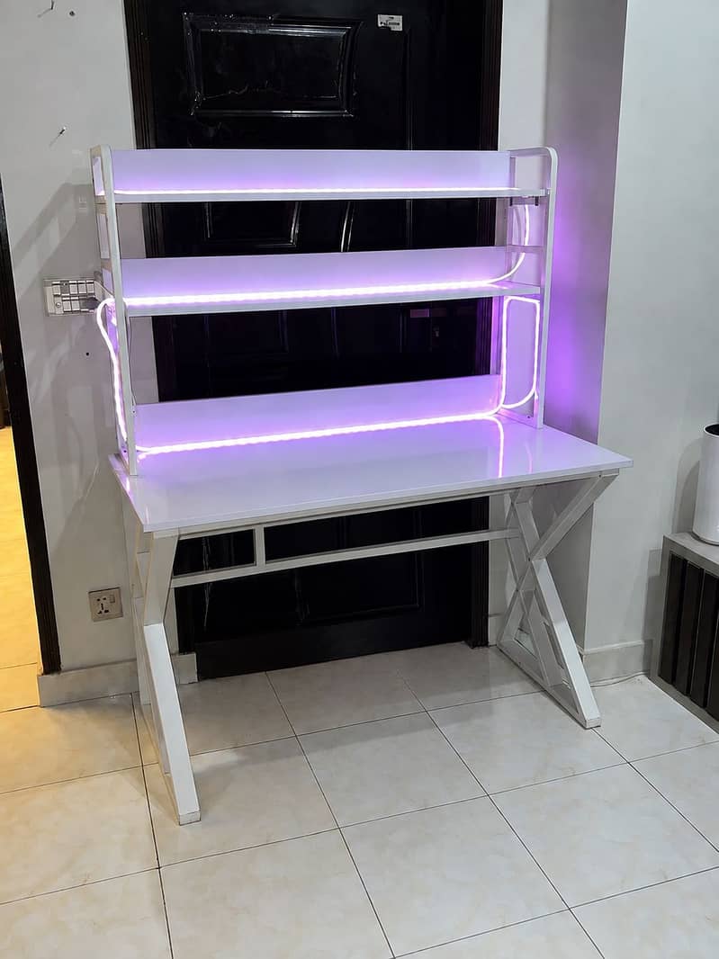 Gaming Table with LED Lights 1