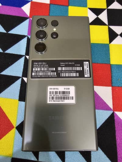 SAMSUNG GALAXY S23 ULTRA 12/512GB DUAL SIM OFFICIAL PTA APPROVED 10/10
