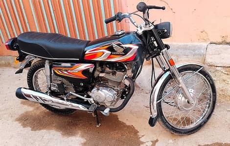 HONDA CG 125 .  .  2022 HYDERABAD JENIUN BIKE