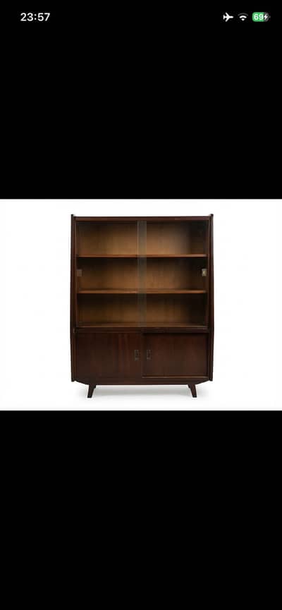 Designer wooden showcase