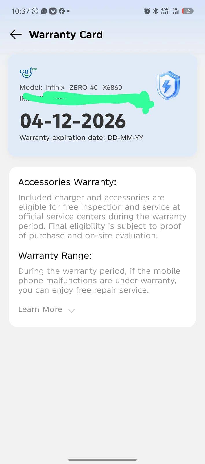 Infinix Zero 40 5