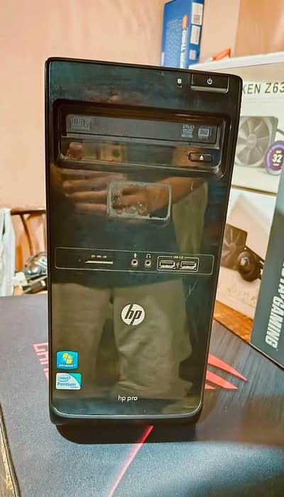 Hp Tower Pc Case with 300 Watts Power Supply