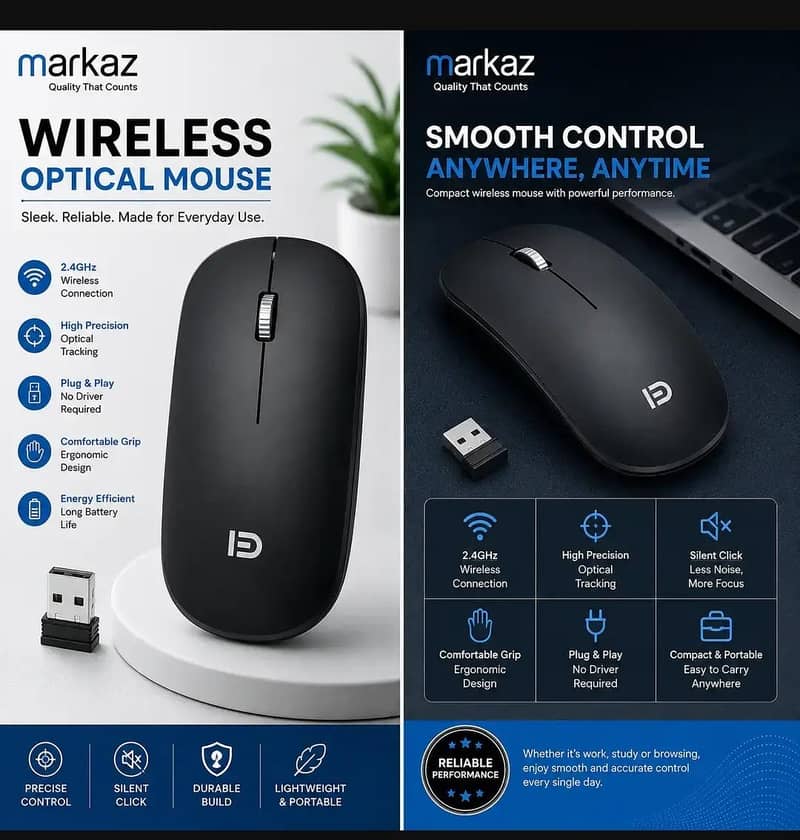 Wireless Optical mouse 0
