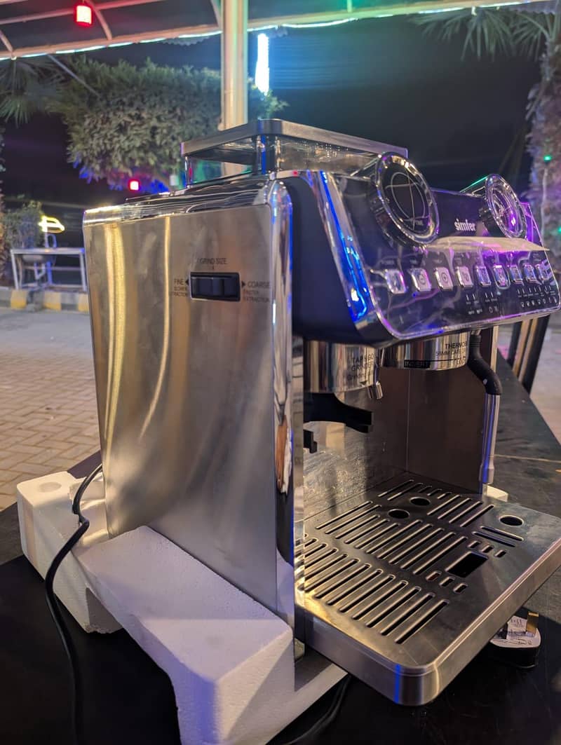 simfer coffe machine with grinder 2
