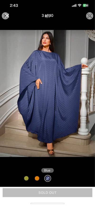 Crinkle Kaaftan style Maxi