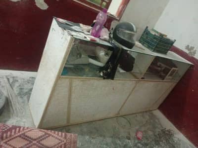 Glass Counter / Shop Showcase For Sale