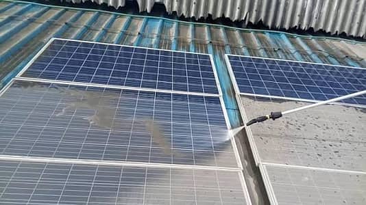 solar washing service