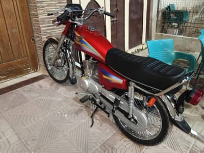 Honda CG 125 Red Chilli