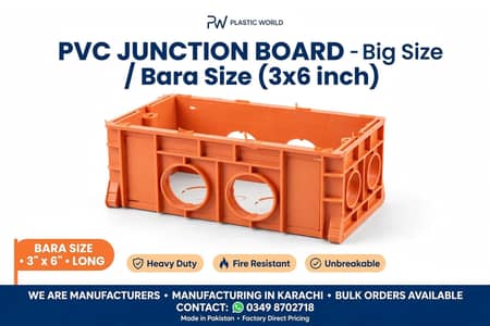 casing boards and four way conduits boxes