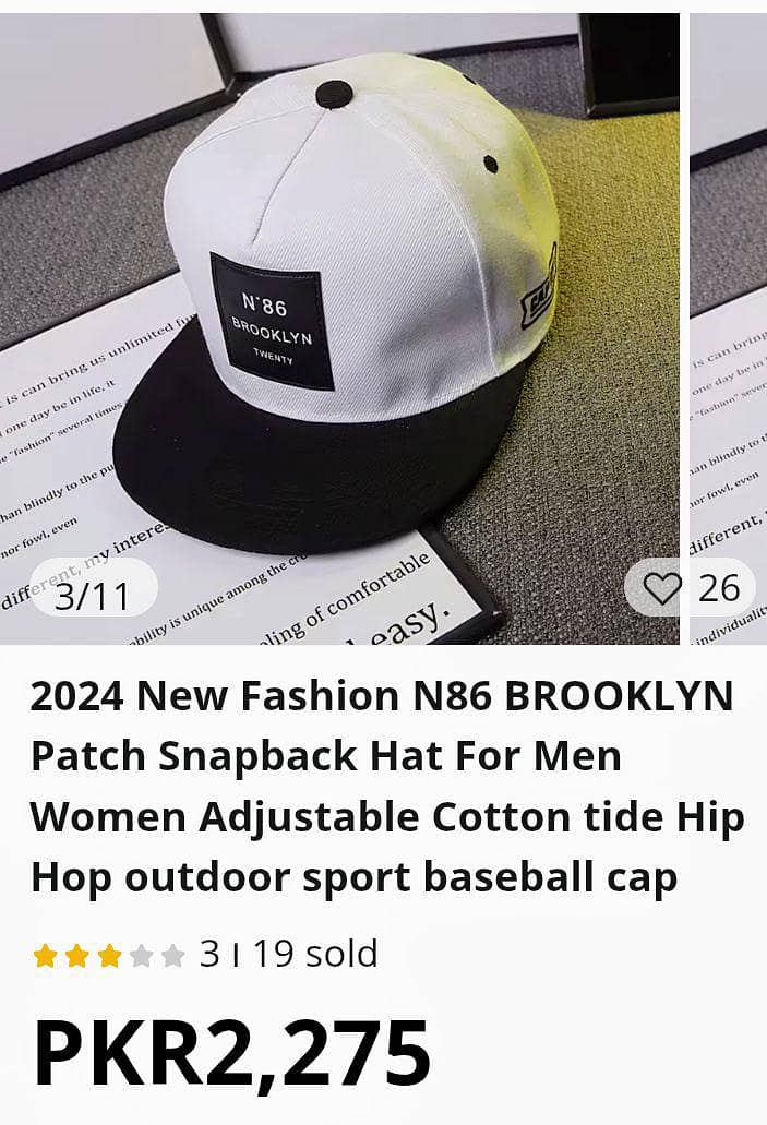 imported cap 7
