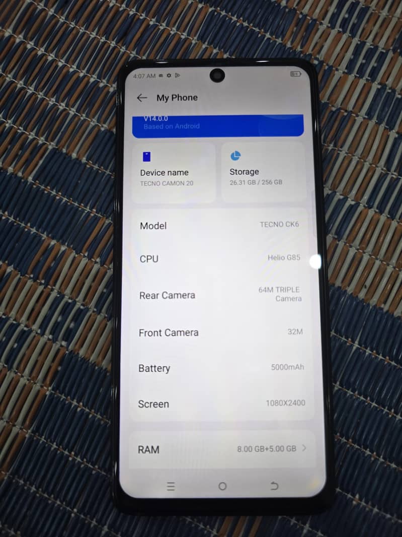 Tecno CAMON 20 2