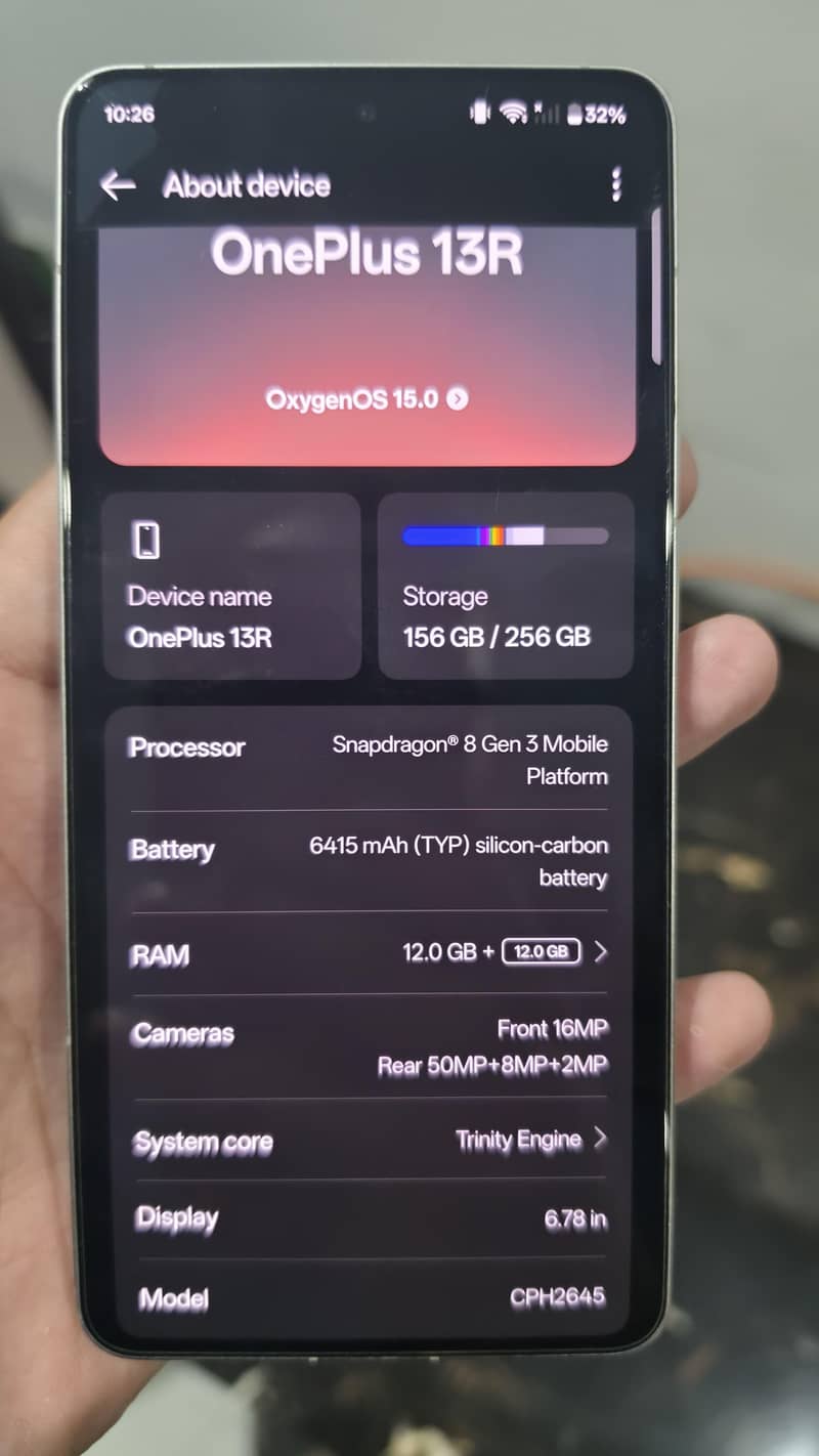 One Plus 13R 1