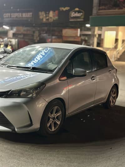 Toyota Vitz spider shape 2015 model 2018 register 1st owner