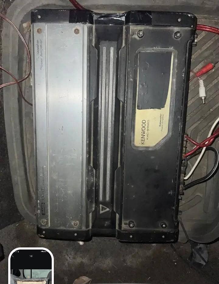 Amp woofer working 1