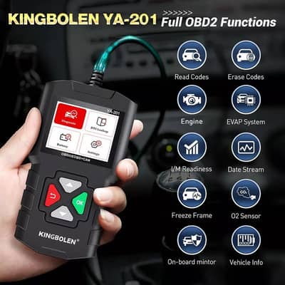 Kingbolan Ediag YA201 OBD2 AUTO CODE READER ENGINE Car Scanner EOBD