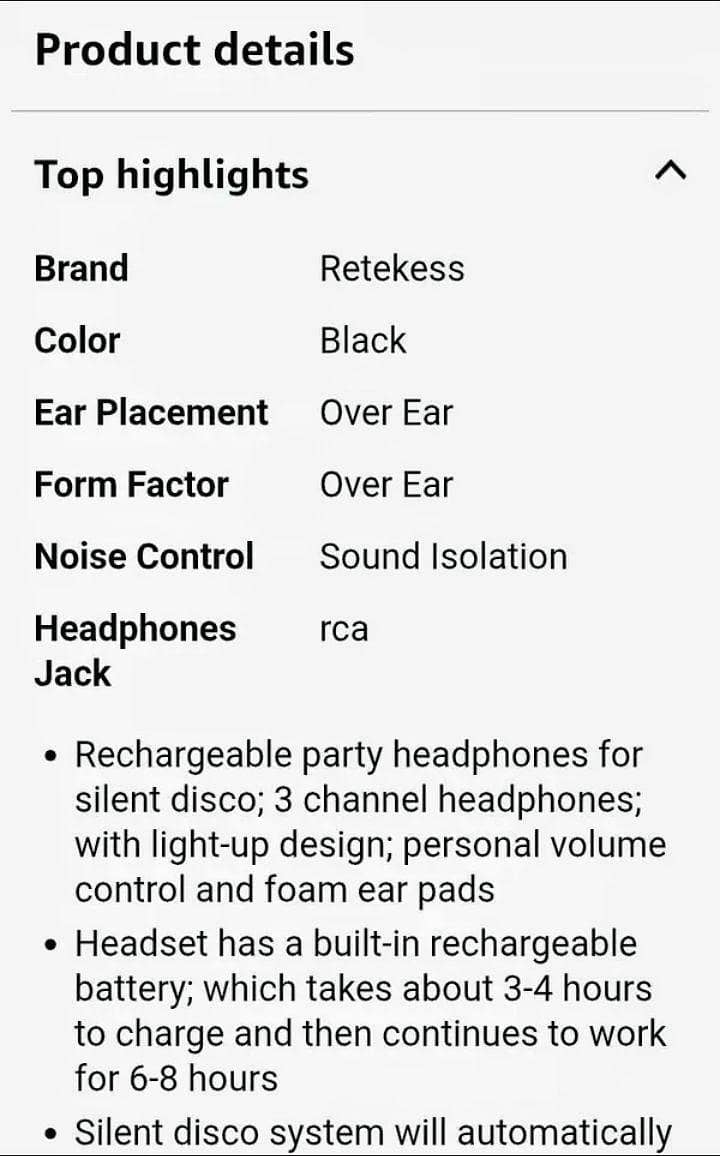 wireless long Range headphone. 9
