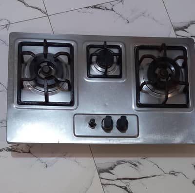 stanless steel stove