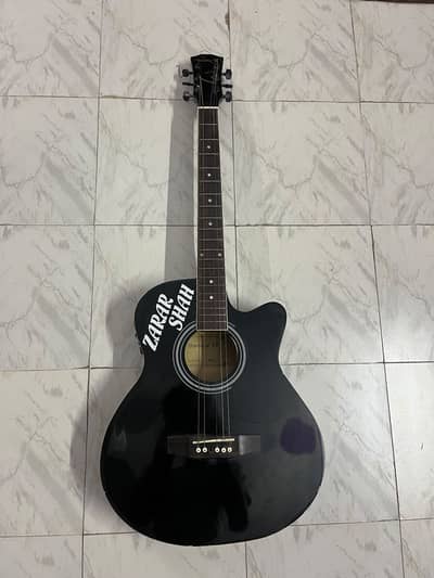 Semi-Acoustic Guitar with Bag & Strap | Excellent Working Condition