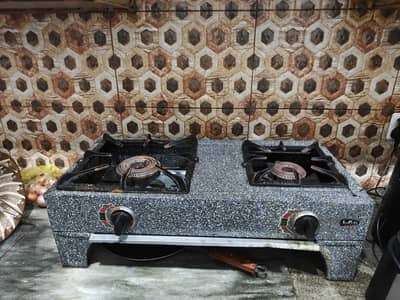 SuperStar Double Burner Kitchen Stove (Choola)
