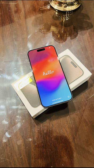 Apple iPhone 15 Pro PTA approved