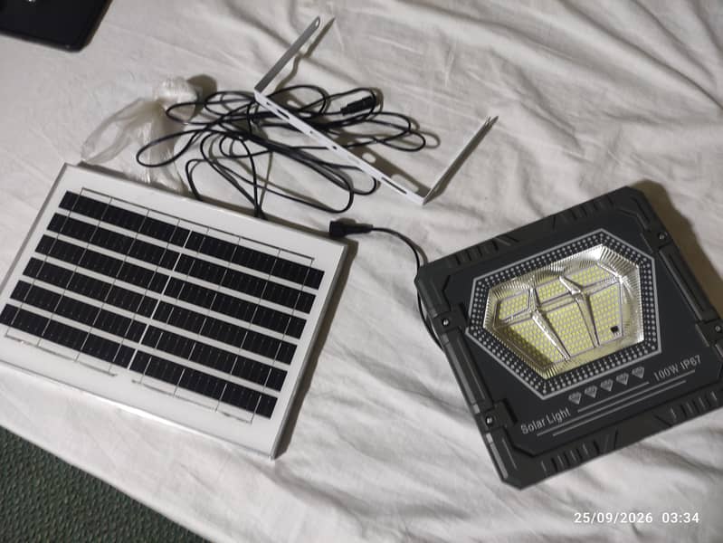 Solar panel light 2
