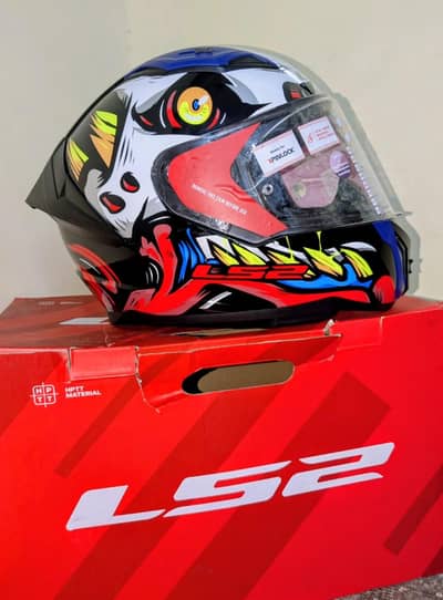 LS2 FF810 VIGO X-KULL BLACK RED.