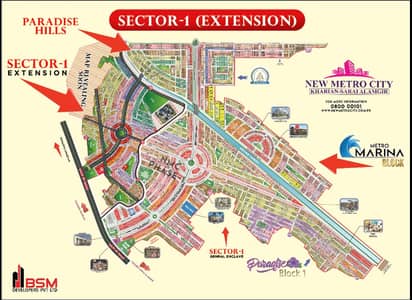 5 Marla Plot - Sector 1 Extension - New Metro City